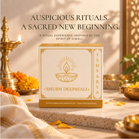 Shubh Deepavali Diwali puja dhoop box, two 24 mm dhoop sticks and 20 bambooless dhoop sticks